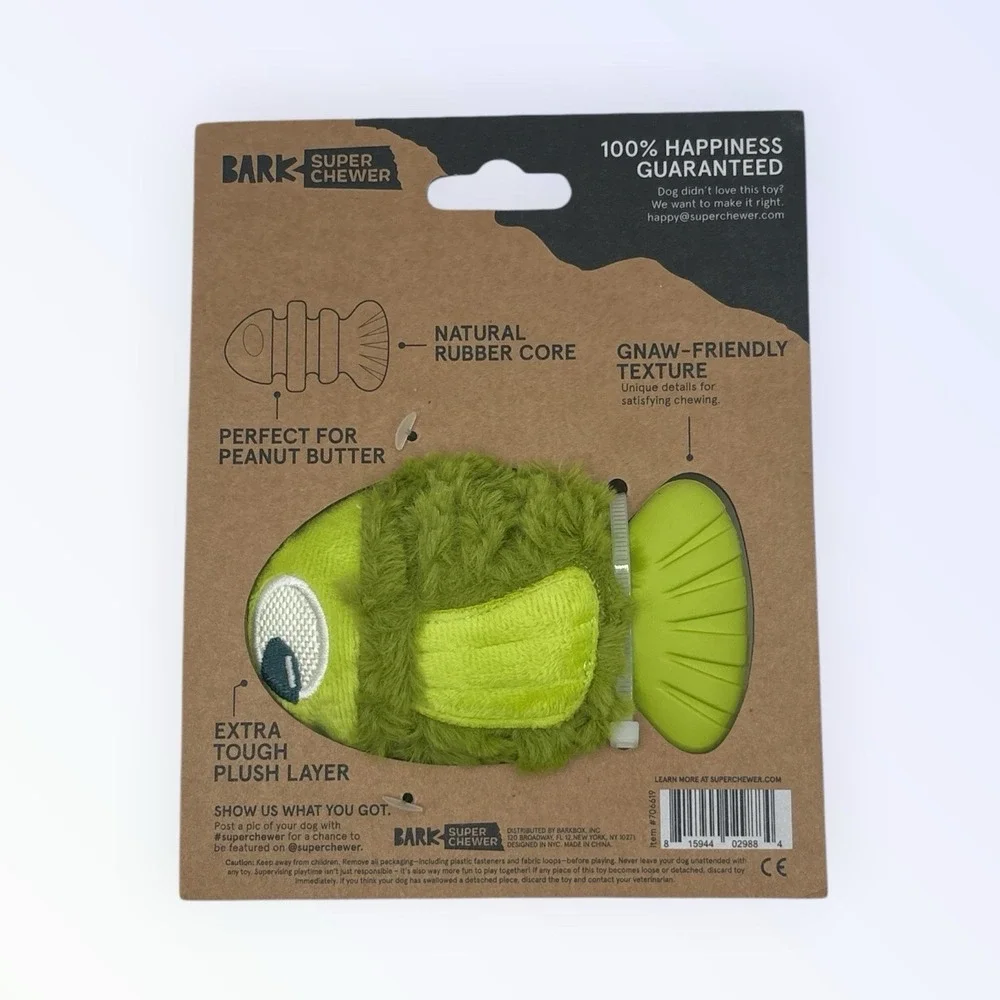 BARK BOX DROP THE BASS RIP & REVEAL GREEN FISH NEW!